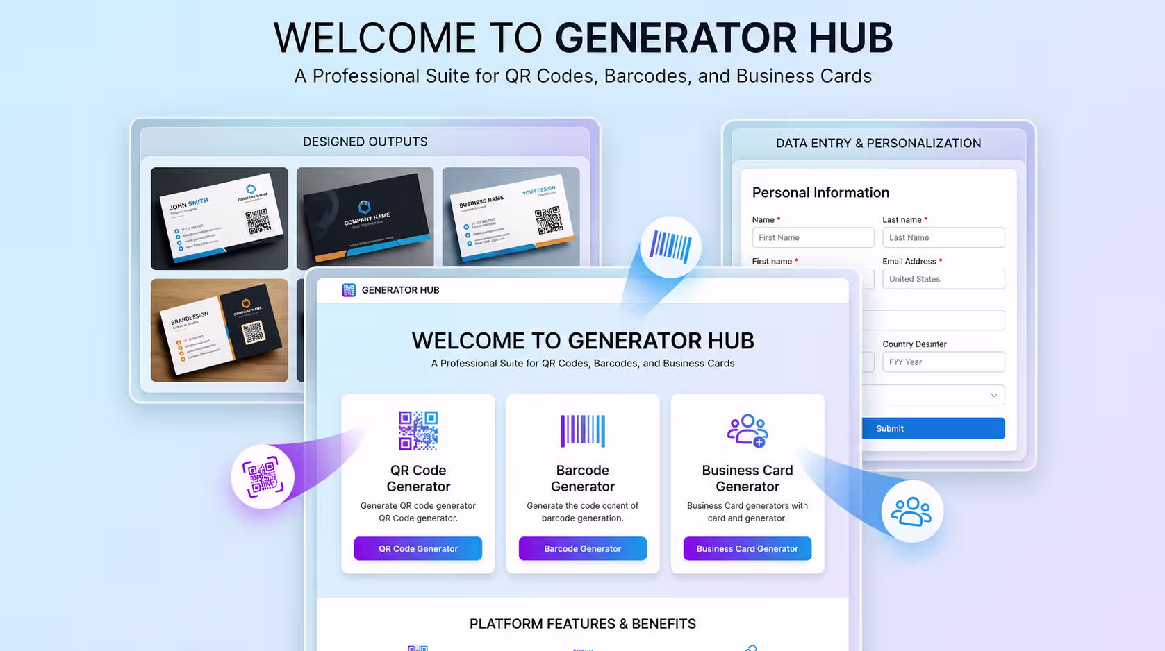 InfoSnap Generator Hub